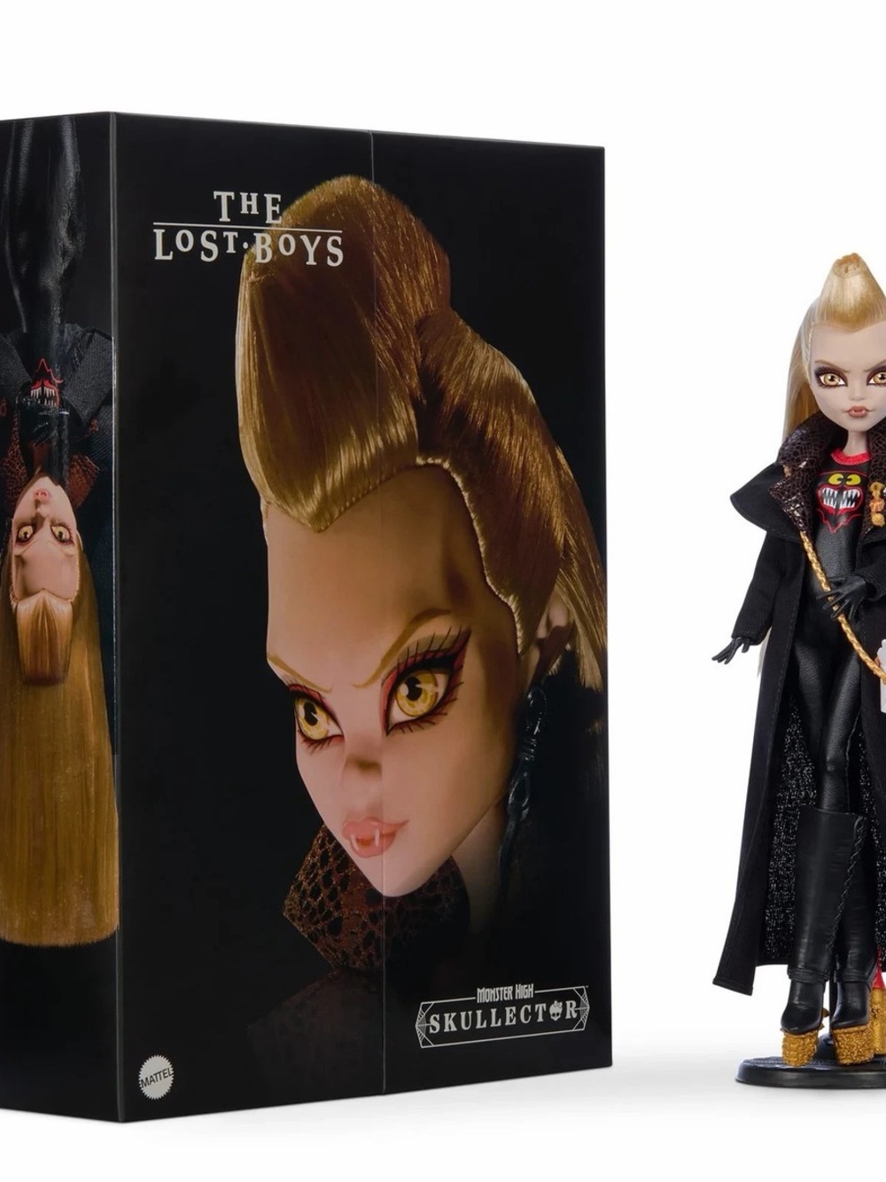 monster high Skullector The Lost Boys Doll in Black and Gold